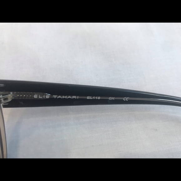 Elie Tahari Women Acetate Wide Cat Eye Sunglasses - Picture 5 of 5